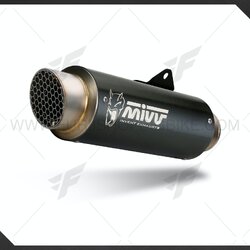 ท่อมอเตอร์ไซค์ MIVV GP PRO BLACK BLACK STAINLESS STEEL FOR YAMAHA R6 2017+ ท่อแต่ง ท่อสูตร ท่อบิ๊กไบค์ ท่อBigbike ท่อไอเสีย