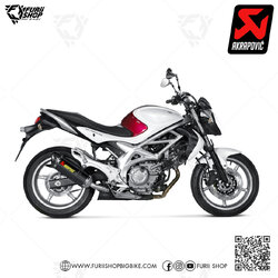 ท่อแต่ง Akrapovic Slip on Carbon : for Suzuki Gladius 650