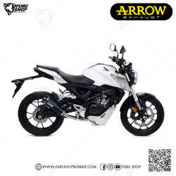 ท่อมอเตอร์ไซค์ Arrow X-Kone Black : for Honda CB150R 2018-2019