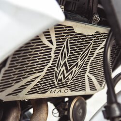 การ์ดหม้อน้ำ Radiator Guard M.A.D FOR KAWASAKI ER6N