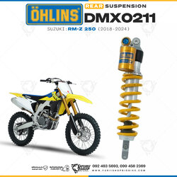 โช๊คหลังแต่ง Ohlins DMX0211 For Suzuki RM-Z 250 ปี 2018-2024