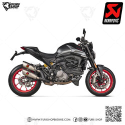 ท่อแต่ง Akrapovic Slip on GP Twin ปลายดาบ FOR Ducati Monster 937 2022-2023