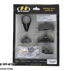 ขาจับกันสะบัด HyperPro สำหรับ CBR650F ดำ