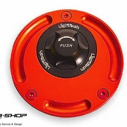 ฝาถังน้ำมันแต่ง LIGHTECH DETTAGLI PRODOTTO สีแดง FOR YAMAHA R1