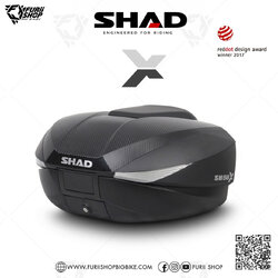 กล่องหลัง SHAD SH58X Carbon ขนาด 58 ลิตร (สามารถขยายได้ 3 ระดับความจุ)