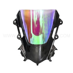 ชิวหน้าลายเคฟล่า MOTOZAAA สีรุ้ง FOR YAMAHA R15 2017