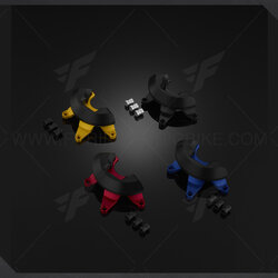ชุดกันล้มเครื่อง กันแคร้งซ้าย Engine Guard Set (Left) Bikers Yamaha YZF-R3 (2019-2020)