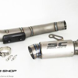 ท่อไอเสียมอเตอร์ไซค์ SC PROJECT GP70-R for Kawasaki ZX10R (2016)