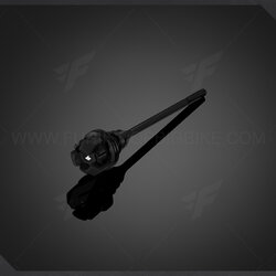 ตัวปิดน้ำมันเครื่องพร้อมก้านวัดระดับน้ำมัน Bikers Honda CBR650F (2013-2016) PREMIUM BLACK