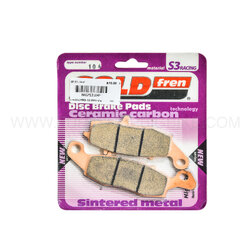 ผ้าเบรกหน้า GOLDFREN S3 (ซ้าย) FOR KAWASAKI ER6N/NINJA650 (2006-2016)