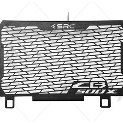 การ์ดหม้อน้ำ SRC สีดำ FOR HONDA CB500X