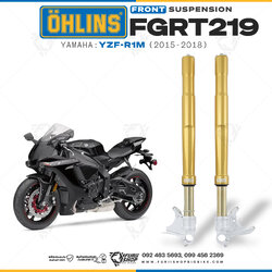 โช๊คหน้า OHLINS FGRT 219 FOR Yamaha YZF-R1M 2015-2018