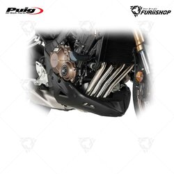อกดำ Puig - Belly Pan Black for Honda CB650R 2019+