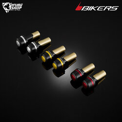 ปลายแฮนด์พร้อมตัวถ่วงน้ำหนัก สำหรับแฮนด์เดิมติดรถ Bikers Handle Bar Caps (used with standard Handle Bar) : for Lambretta X300