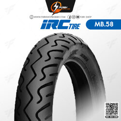 ยางมอเตอร์ไซค์ ยางนอก IRC MB.58 T/L ยางหน้า : 90/90-12