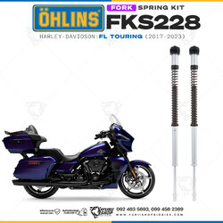 สปริงโช้คหน้า Ohlins FKS228 For Harley-Davidson FL Touring (Electra Glide, Street Glide, Road Glide, Ultra Classic) 2017-2023