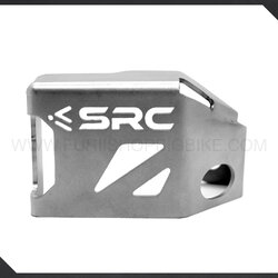 การ์ดปั้มเบรคหลัง SRC สีเงิน Honda Africa Twin