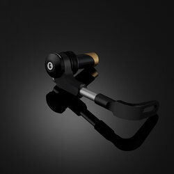 โปรการ์ดแฮนด์ปรับระดับ BIKERS สีดำ FOR YAMAHA R15 2017