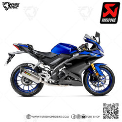 ท่อแต่ง Akrapovic Titanium : for Yamaha YZF R15 2018-2020