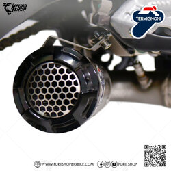 ท่อมอเตอร์ไซค์ Termignoni Moto GP With Carbon End : for Honda CBR650R/CB650R 2019