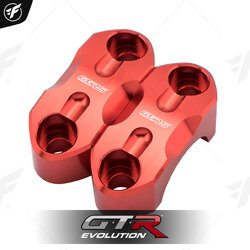 ประกับหูกระจก 22mm. GTRS PCX-150,160/MONKEY-125/GROM-125/CT-125/ZOOMER แดง