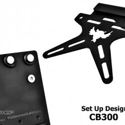 ท้ายสั้นSET UP DESIGN พับได้ FOR HONDA CB300