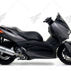 ท่อมอเตอร์ไซค์ ARROW SLIP-ON ALUMINIUM-BLACK FOR YAMAHA XMAX300 ท่อแต่ง ท่อสูตร ท่อบิ๊กไบค์ ท่อBigbike ท่อไอเสีย