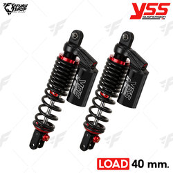 โช๊คหลัง/โช๊คหลังแต่ง YSS G-SPORT BLACK SERIES SMOOTH LOAD 40 mm. : FOR YAMAHA X-MAX 300 2017