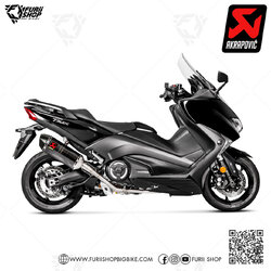 ท่อแต่ง Akrapovic Shorty Carbon : for Yamaha Tmax 530 08-16