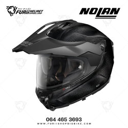 หมวกกันน็อค NOLAN Puro N-Com Carbon Glossy Black (101)