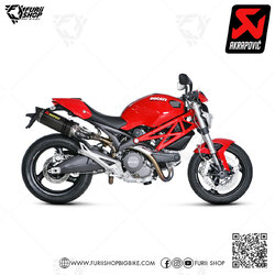 ท่อ AKRAPOVIC SLIP ON CARBON FOR Ducati Monster 795,696,796,1100