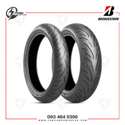 ยางมอเตอร์ไซค์ Bridgestone Battlax T31 : F 120/70ZR17 + R 190/55ZR17