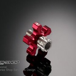 น็อตตั้งคลัช แสตนเลส STAINLESS CLUTCH CABLE ADJUSTER BIKERS FOR HONDA MSX แดง