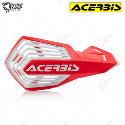 การ์ดแฮนด์ ACERBIS HANDGUARDS X-FUTURE RED/WHITE