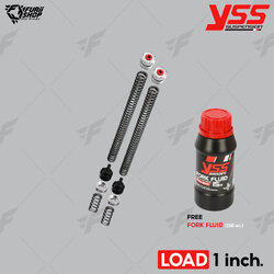 ชุดอัพเกรดโช๊คหน้า YSS FORK UPGRADE KIT LOAD 1 inch. : FOR YAMAHA X-MAX 300 2017
