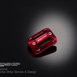 ฝาปิดกระปุกดิสก์หน้า FOR HONDA MSX BRAKE FLUID TNK CAP แดง