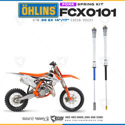 สปริงโช้คหน้า Ohlins FCX0101 For KTM 85 SX 14"/17" 2018-2023
