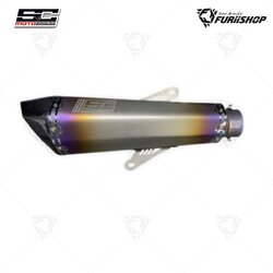 ท่อไอเสีย Slip-On SC MOTO รุ่น SM+ DK-1 ORIGINAL MATTE สีดาร์ค