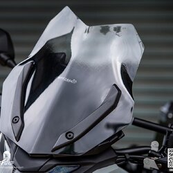 ชิวหน้าชุดใหญ่ (สีใส/ชา) MOTOZAAA FOR CB500X 2019