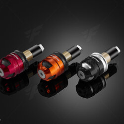 ตุ้มปลายแฮนด์พร้อมตัวถ่วงน้ำหนัก (Handle Bar Caps (used with BIKERS Handle Bar)) Kawasaki Versys 650 ABS (2015-2018)