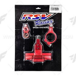 ขาจับกันสะบัด RSV สีแดง FOR HONDA CBR650F
