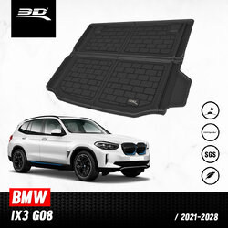 ถาดปูท้ายรถยนต์ BMW ยี่ห้อ 3D / BMW iX3 G08