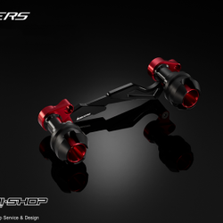 กันล้มใต้ท่อไอเสีย ท่อมอเตอร์ไซค์ Biker สำหรับ Honda Forza 300 ท่อแต่ง ท่อสูตร ท่อบิ๊กไบค์ ท่อBigbike ท่อไอเสีย เอ็กพอร์ต