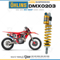 โช๊คหลังแต่ง Ohlins DMX0203 For Gas Gas MC 450F ปี 2021-2023
