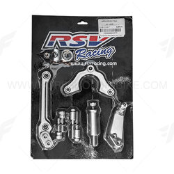 ขาจับกันสบัด RSV จับ HYPERPRO สีเงิน FOR KAWASAKI Z900