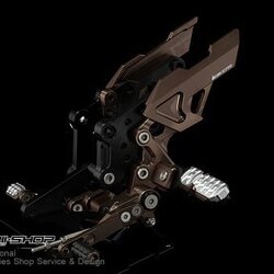 ชุดเกียร์โยง Bikers สีไทเท for Kawasaki Ninja300 Z300 คาวาซากิ นินจา