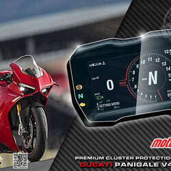 ฟิล์มกันรอยหน้าจอ MOTOSKIN FOR DUCATI PANIGALE V4