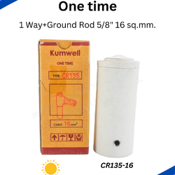 วันไทม์ (One time) 1 Way+Ground Rod 5/8" 16 sq.mm. CR135-16 (KUMWELL)