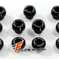 ชุดบู๊ชรองน๊อต ดำ