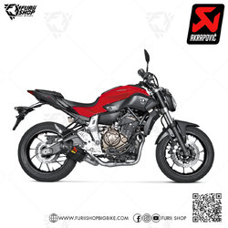 ท่อแต่ง Akrapovic Carbon 2-2-1 : for Yamaha FJ07/MT07 Tracer700GT 2020 - 2022